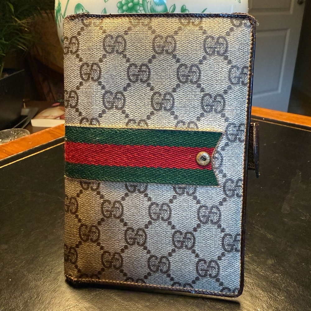 Vintage Gucci Passport Case/Agenda Cover